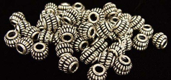 SKU 3063 - a Silver Beads Jewelry Design image
