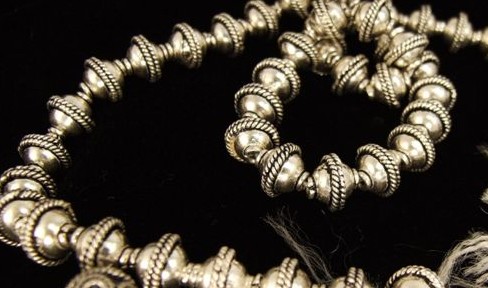 SKU 3066 - a Silver Beads Jewelry Design image
