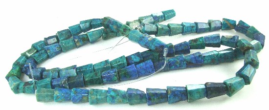 SKU 5625 - a Azurite malachite Beads Jewelry Design image