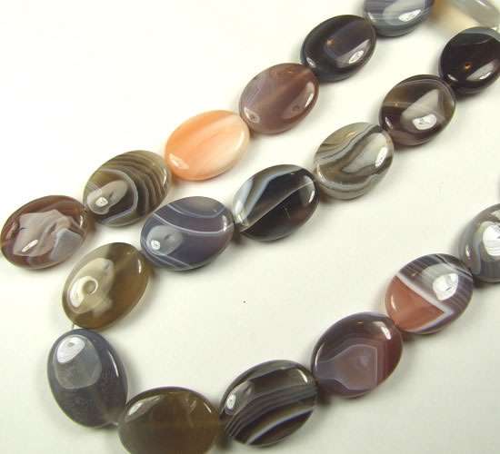 SKU 5676 - a Botswana agate Beads Jewelry Design image