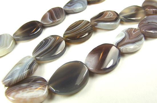 SKU 5683 - a Botswana agate Beads Jewelry Design image