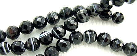 SKU 5710 - a Banded onyx Beads Jewelry Design image
