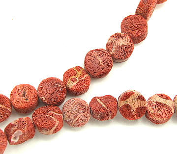 SKU 5725 - a Sponge Coral Beads Jewelry Design image