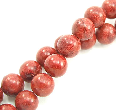 SKU 5727 - a Sponge Coral Beads Jewelry Design image