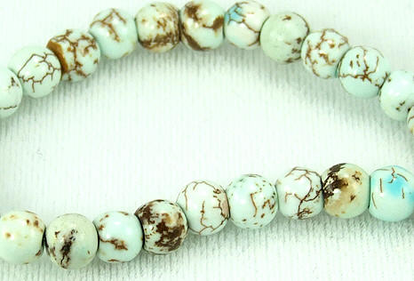 SKU 5756 - a Magnesite Beads Jewelry Design image