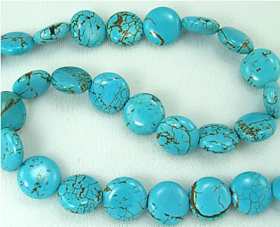 SKU 5766 - a Magnesite Beads Jewelry Design image