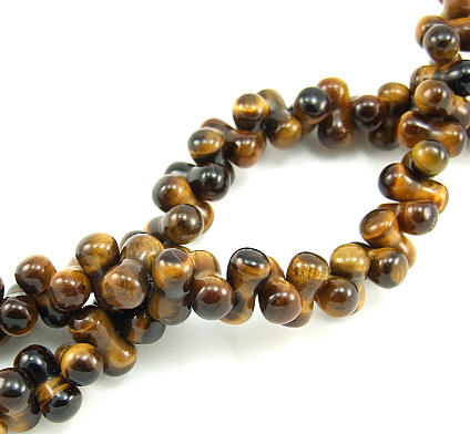 SKU 5795 - a Tiger eye Beads Jewelry Design image