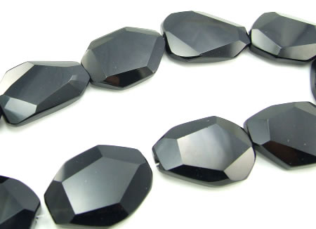 SKU 5831 - a Black Onyx Beads Jewelry Design image