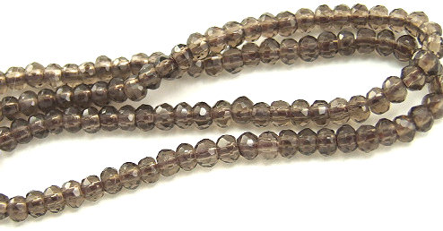 SKU 5886 - a Smoky Quartz Beads Jewelry Design image
