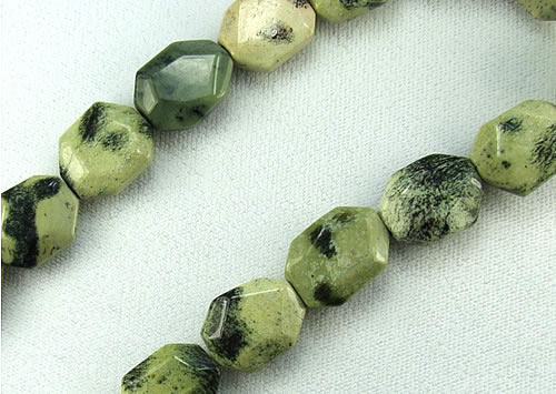 SKU 5920 - a Cheetah Jasper Beads Jewelry Design image