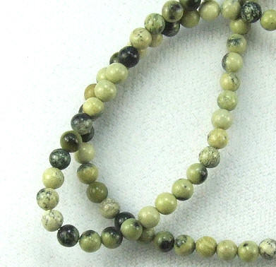 SKU 5926 - a Cheetah Jasper Beads Jewelry Design image