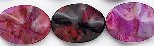 SKU 6086 - a Crazy-Lace Agate Beads Jewelry Design image