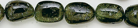 SKU 6225 - a Garnet Green Beads Jewelry Design image