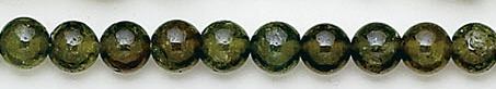 SKU 6232 - a Garnet Green Beads Jewelry Design image