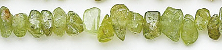SKU 6235 - a Garnet Green Beads Jewelry Design image