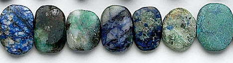 SKU 6273 - a Azurite malachite Beads Jewelry Design image