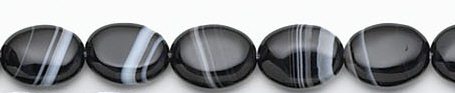 SKU 6282 - a Banded onyx Beads Jewelry Design image