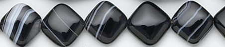 SKU 6287 - a Banded onyx Beads Jewelry Design image