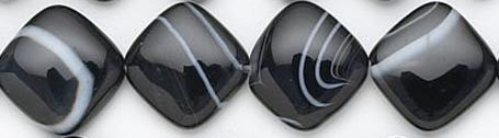 SKU 6288 - a Banded onyx Beads Jewelry Design image