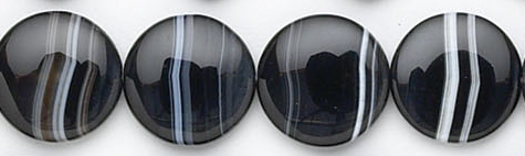SKU 6290 - a Banded onyx Beads Jewelry Design image