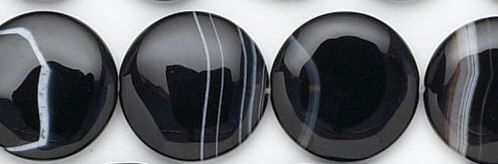 SKU 6291 - a Banded onyx Beads Jewelry Design image