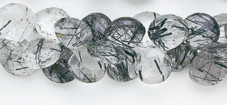 SKU 6602 - a Tourmalated Quartz Beads Jewelry Design image