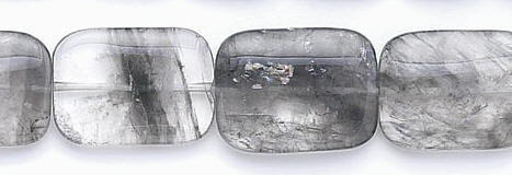 SKU 6681 - a Gray Quartz Beads Jewelry Design image