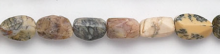 SKU 6698 - a Dendrite Agate Beads Jewelry Design image