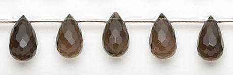 SKU 6722 - a Smoky Quartz Beads Jewelry Design image