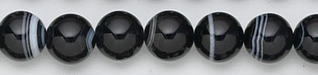 SKU 6738 - a Banded onyx Beads Jewelry Design image