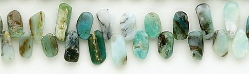 SKU 8173 - a Blue Opal Beads Jewelry Design image