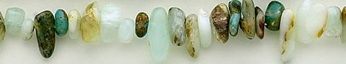 SKU 8175 - a Blue Opal Beads Jewelry Design image