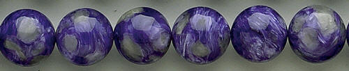 SKU 8337 - a Charoite Beads Jewelry Design image