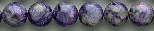 SKU 8338 - a Charoite Beads Jewelry Design image