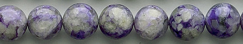 SKU 8339 - a Charoite Beads Jewelry Design image