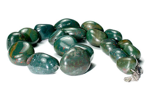SKU 9679 - a Bloodstone beads Jewelry Design image