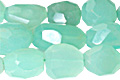 Design 10318: Green onyx nuggets beads