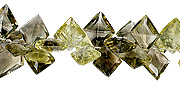 11779: Beaded Yellow,Brown lemon quartz beads