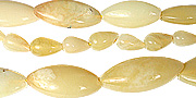 11815: Beaded Yellow opal beads