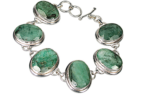 SKU 10098 - a Emerald bracelets Jewelry Design image