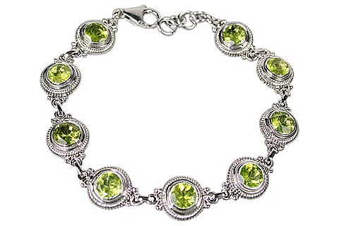 SKU 10100 - a Peridot bracelets Jewelry Design image
