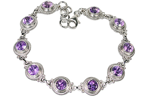 SKU 10101 - a Amethyst bracelets Jewelry Design image