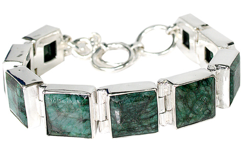 SKU 10118 - a Emerald bracelets Jewelry Design image