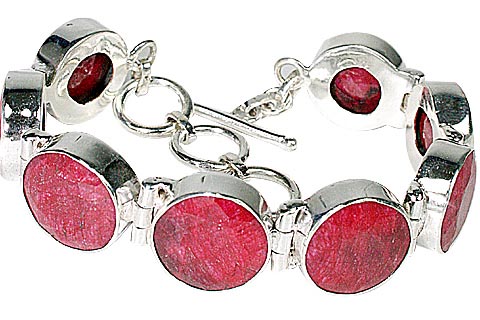 SKU 10121 - a Ruby bracelets Jewelry Design image