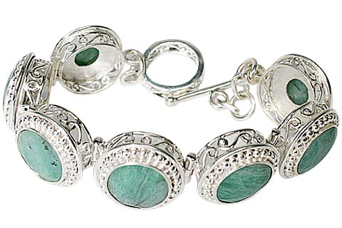 SKU 10122 - a Emerald bracelets Jewelry Design image