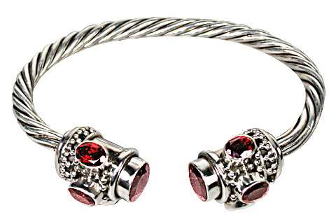 SKU 10291 - a Garnet bracelets Jewelry Design image