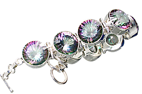 SKU 10383 - a Mystic Quartz bracelets Jewelry Design image