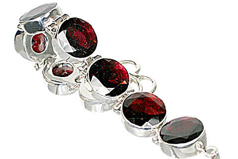SKU 10394 - a Garnet bracelets Jewelry Design image