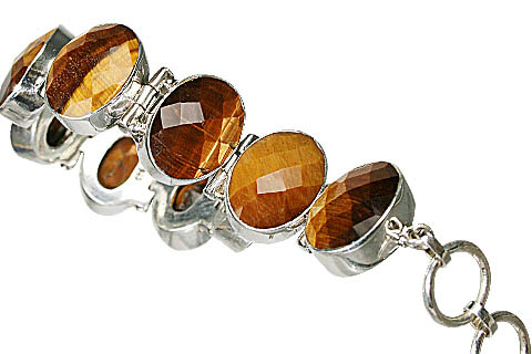 SKU 10396 - a Tiger eye bracelets Jewelry Design image