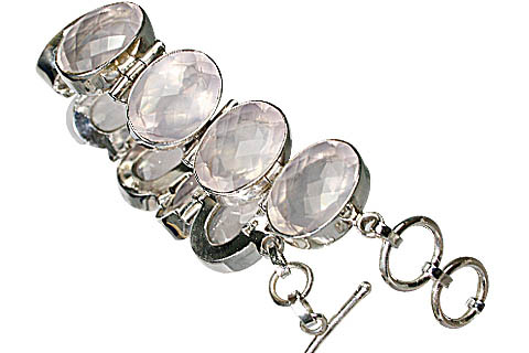 SKU 10397 - a Rose quartz bracelets Jewelry Design image